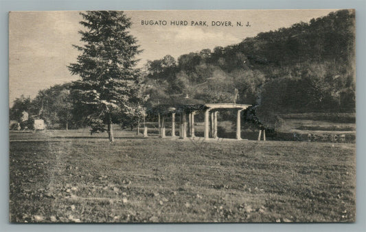 DOVER NJ BUGATO HURD PARK VINTAGE POSTCARD