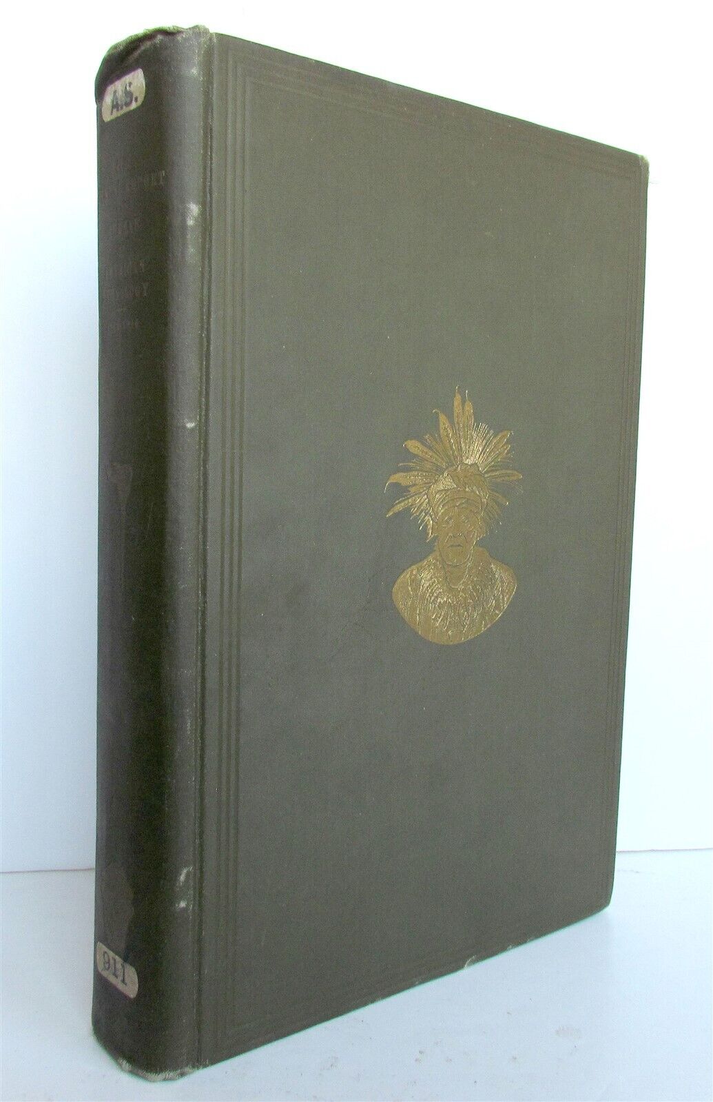 1919-1924 REPORT of BUREAU of AMERICAN ETHNOLOGY by J.POWELL antique ILLUSTRATED