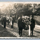 ESTONIAN MILITARY FUNERALS VINTAGE REAL PHOTO POSTCARD RPPC