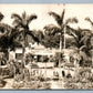 MIAMI FL OLLIE TROUT'S TRAILER PARK VINTAGE REAL PHOTO POSTCARD RPPC