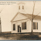 NORTH SWANSEA MA FIRST BAPTIST CHURCH ANTIQUE REAL PHOTO POSTCARD RPPC