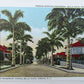 VINTAGE POSTCARD - MARIANO AROSEMENA AVENUE BELLA VISTA PANAMA street scene