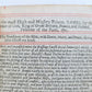 1695 BIBLE in ENGLISH KING JAMES antique w/ METAL DECORATED BINDING