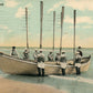 US LIFE SAVERS DRILL ANTIQUE 1915 POSTCARD