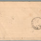 ARGENTINA to SAN FRANCISCO USA 1897 ANTIQUE COVER w/ STAMPS