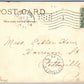 HAZLETON PA WEST DIAMOND AVENUE 1906 UNDIVIDED ANTIQUE POSTCARD