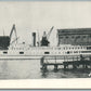 PENNSYLVANIA STEAMBOAT VINTAGE REAL PHOTO POSTCARD RPPC