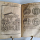 1571 DISCOURSE on ANCIENT RELIGION of ROMANS antique ILLUSTRATED