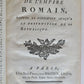 1778 ANECDOTES DE L'EMPIRE ROMAIN antique FRENCH HISTORY of ROMAN EMPIRE