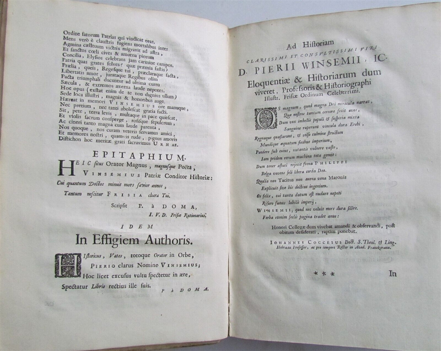 1646 NETHERLANDS HISTORY HISTORIARUM AB EXCESSU CAROLI V CAESARIS VELLUM antique