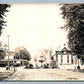 BLOOMSBURG PA MARKET SQUARE ANTIQUE REAL PHOTO POSTCARD RPPC