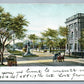 MILWAUKEE WI GRAND AVENUE 1908 ANTIQUE POSTCARD