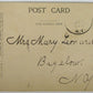 1907 ANTIQUE UNDIVIDED POSTCARD HEART OF CANTON N.Y.