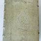 1729 CANON LAW Jus Canonicum Universum antique HAND TOOLED PIGSKIN BOUND FOLIO