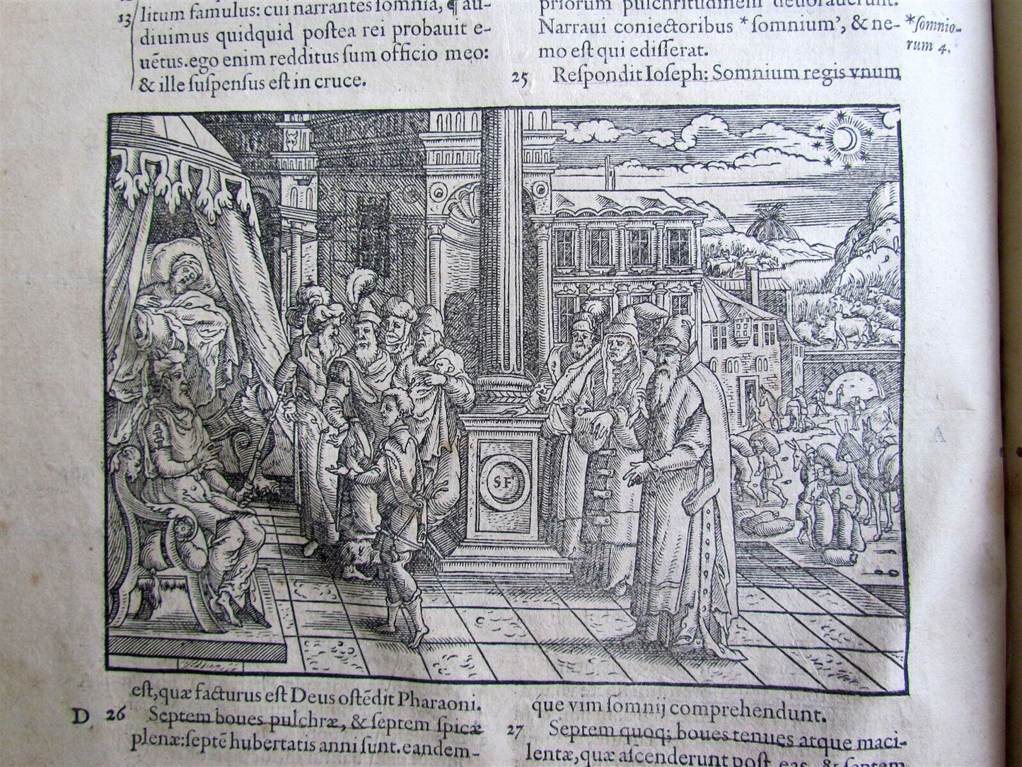 1566 BIBLE ILLUSTRATED by JOST AMMAN antique RARE Sigismund Feierabend FOLIO