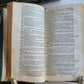 1679 BIBLE 5 VOLUMES SET antique BIBLIA SACRA in LATIN