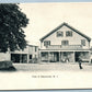 ADAMSVILLE RI ABRAHAM MANCHESTER STORE & POST OFFICE ANTIQUE POSTCARD