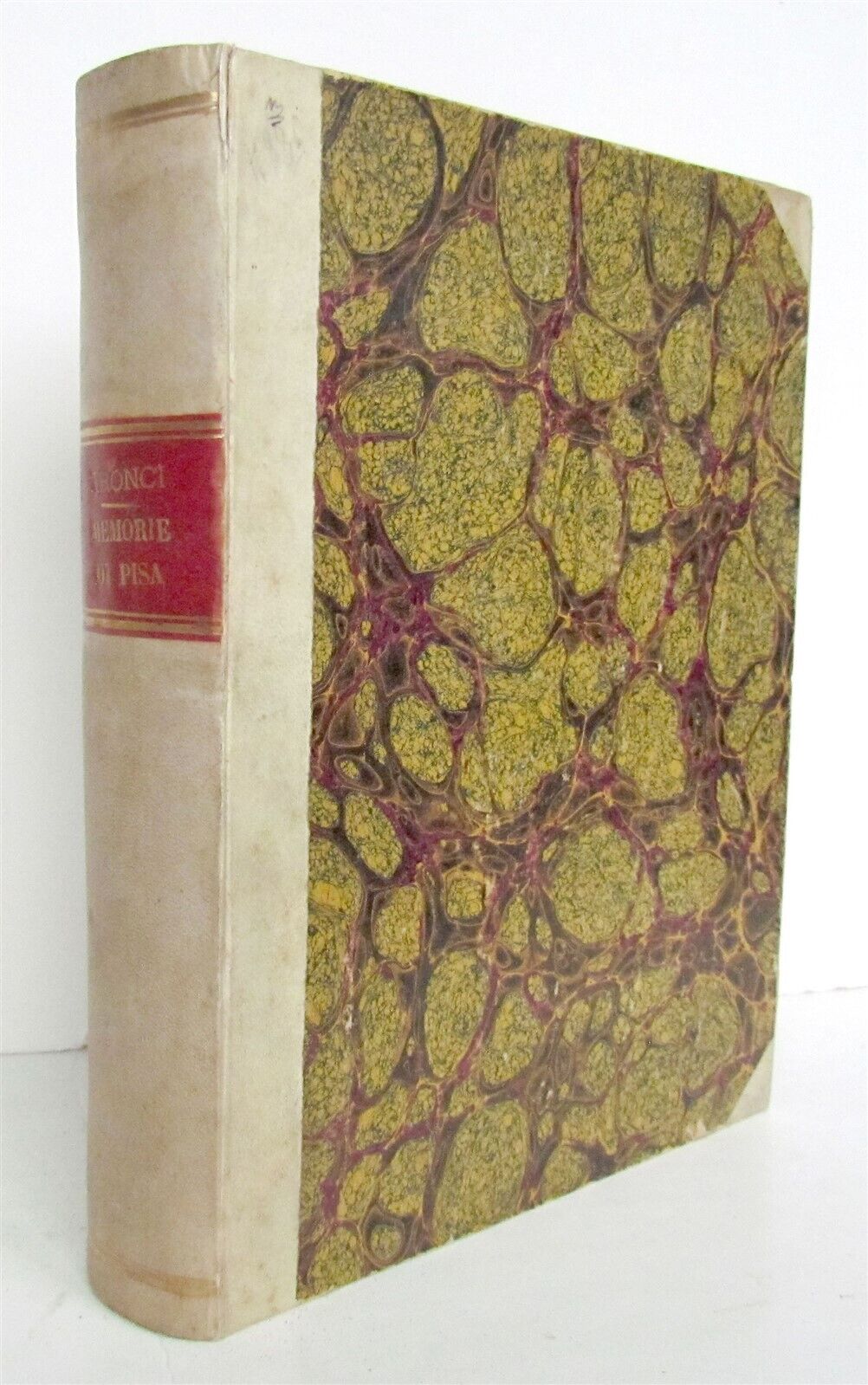 1682 HISTORY of PISA antique MEMORIE ISTORICHE DELLA CITTA DI PISA 17th CENTURY