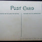 VINTAGE POSTCARD - ELEVATED RAILWAY NEW YORK railroad train
