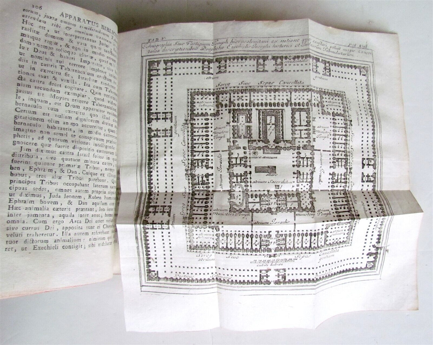 1793 Apparatus Biblicus antique ILLUSTRATED Judaica