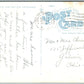 WEST END NJ COLONY SURF CLUB 1936 VINTAGE POSTCARD