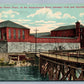 YORK HAVEN POWER PLANT PA ANTIQUE POSTCARD