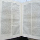 1729 VELLUM BINDING FOLIO Commentaria Ad Constitutiones by VINCENT PETRA antique