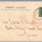 SALEM NJ MULTIPLE STREET SCENES ANTIQUE POSTCARD