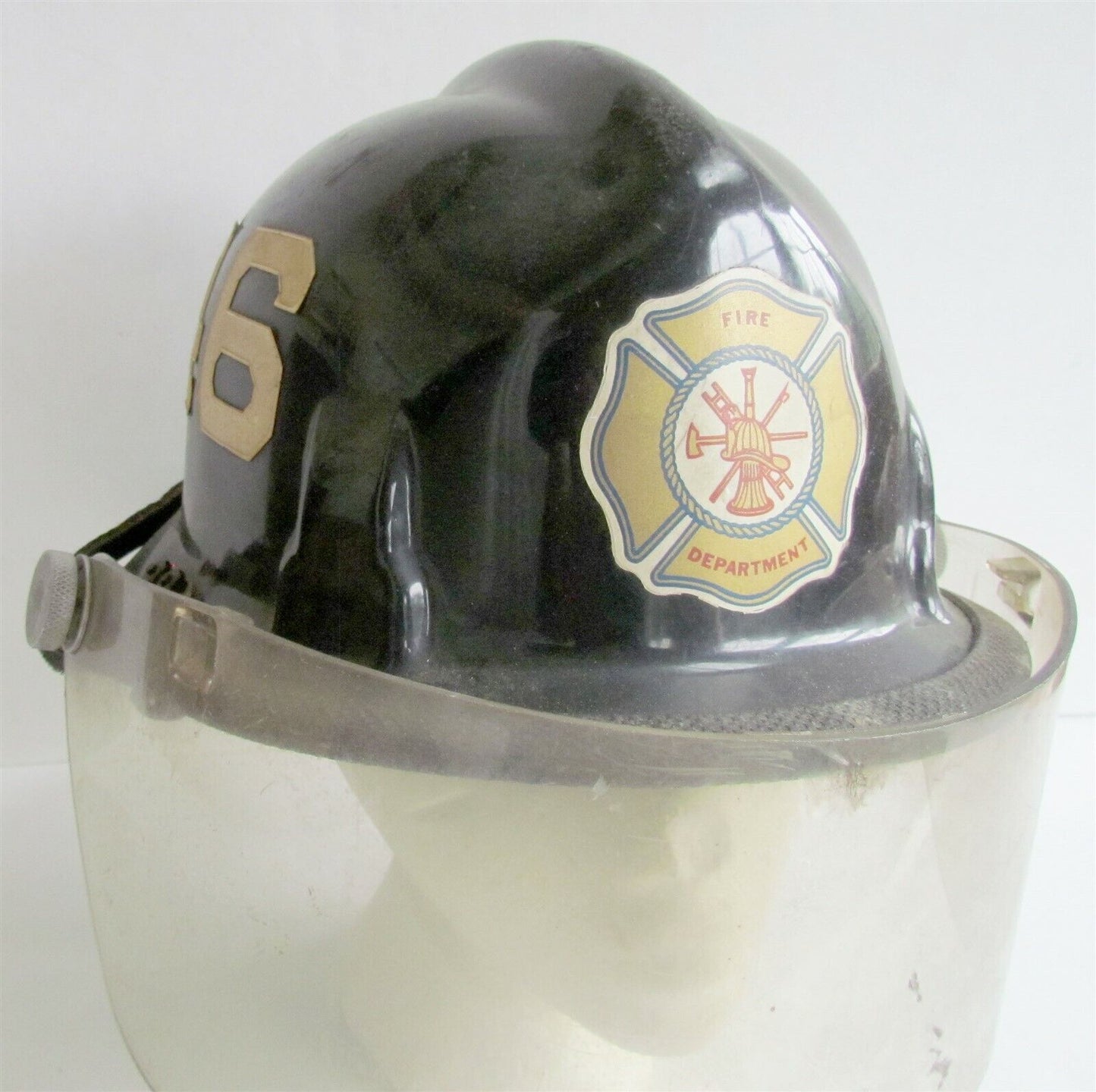 CAIRNS & BROTHER FIRE HELMET made in Clifton NJ belong to FEMALE CHIEF VINTAGE