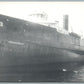 PEQUONNOCK STEAMSHIP VINTAGE REAL PHOTO POSTCARD RPPC