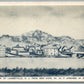 LAMBERTVILLE NJ FROM NEW HOPE PA ANTIQUE POSTCARD
