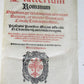 1621 PSALTERIUM ROMANUM antique MISSAL ANTIPHONAL FOLIO 11x6" w/ musical notes