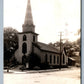 OCONOMOWOC WI LUTHERAN CHURCH ANTIQUE REAL PHOTO POSTCARD RPPC