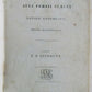 1833 AULI PERSII FLACCI DECIMI JUNII JUVENALIS antique BOSTON AMERICAN EDITION