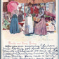 ARTIST SIGNED GENEVA SWITZERLAND UNDIVIDED ANTIQUE POSTCARD