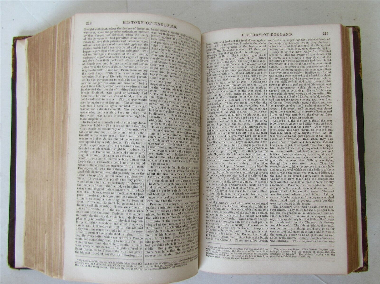 1856 HISTORY of ENGLAND by T.MACAULAY antique AMERICAN EDITION Philadelphia