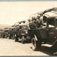 1936 US ARMY TRUCKS VINTAGE REAL PHOTO POSTCARD RPPC