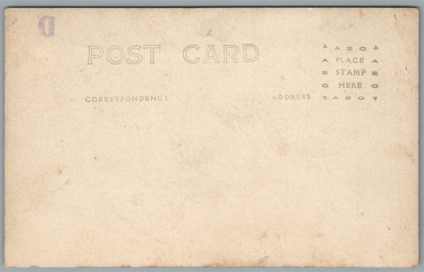 BARNESBORO PA FALLEN TIMBER SCHOOL ANTIQUE REAL PHOTO POSTCARD RPPC