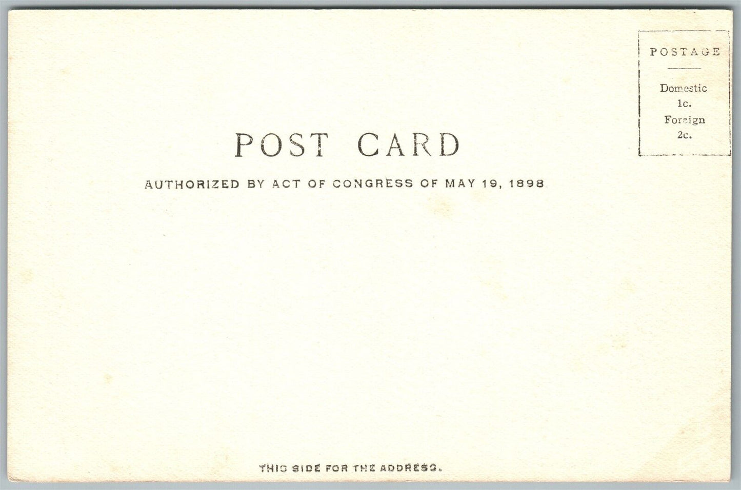 ELIZABETH NJ GOSPEL MISSION EAST GRAND STREET UNDIVIDED ANTIQUE POSTCARD