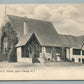 BELLEVILLE NJ DUTCH CHURCH HAND COLORED ANTIQUE POSTCARD