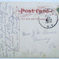 ANTIQUE 1913 POSTCARD STATE ARMORY GENEVA N.Y. CORK CANCEL