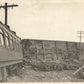 TRAIN WRECK ACCODENT 1922 ANTIQUE REAL PHOTO RPPC railway railroad