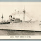USNS HENRY GIBBINS VINTAGE REAL PHOTO POSTCARD RPPC