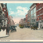 BROCKTON MA MAIN STREET ANTIQUE POSTCARD