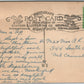 WATERBURY VT BIRDS EYE VIEW ANTIQUE REAL PHOTO POSTCARD RPPC