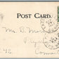 STORRS CT AGRICULTURAL COLLEGE ANTIQUE POSTCARD