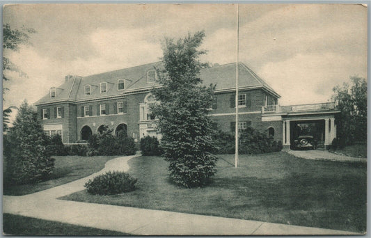 STATE COLLEGE PA DELTA CHI FRATERNITY ANTIQUE POSTCARD