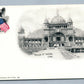 PAVILION AT SALTAIR UTAH PRIVATE MAILING CARD by A.LIVINGSTON ANTIQUE POSTCARD