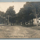 MILFORD NY MAIN STREET ANTIQUE REAL PHOTO POSTCARD RPPC