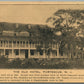 FORTESCUE NJ OLD HOTEL ANTIQUE POSTCARD